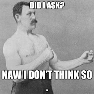 overly manly man