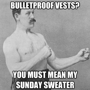 overly manly man