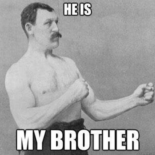overly manly man