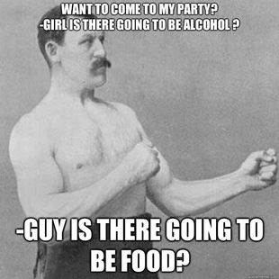overly manly man