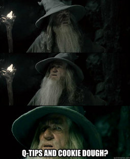 Confused Gandalf
