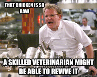 Ramsay Gordon Yelling