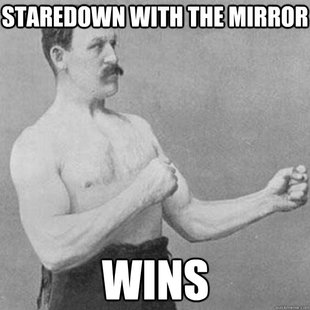 overly manly man