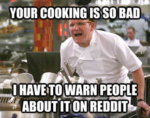 Ramsay Gordon Yelling