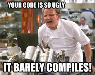 Ramsay Gordon Yelling