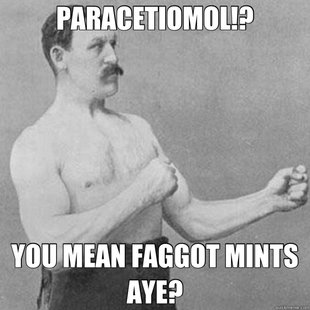 overly manly man