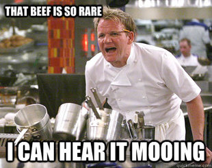 Ramsay Gordon Yelling