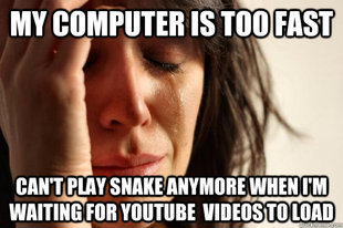 First World Problems