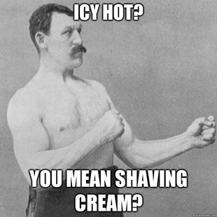 overly manly man