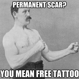 overly manly man