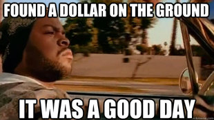 It was a good day