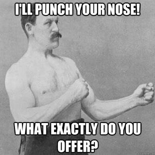 overly manly man