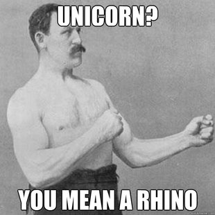 overly manly man