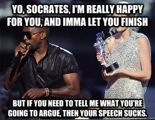 Imma let you finish