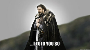 Ned stark winter is coming