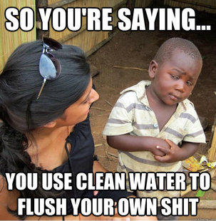 Skeptical Third World Kid