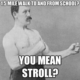 overly manly man