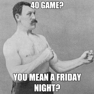 overly manly man