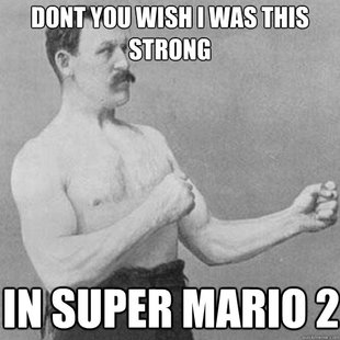 overly manly man