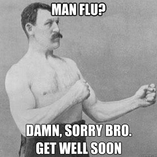 overly manly man