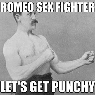 overly manly man