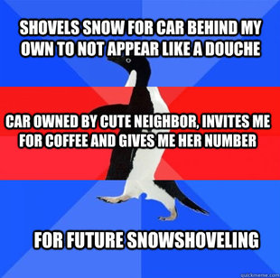 Socially Awkward Awesome Awkward Penguin