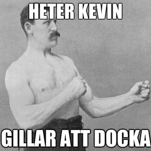 overly manly man