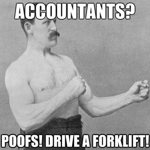 overly manly man