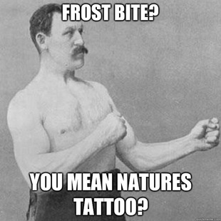 overly manly man