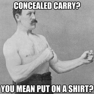 overly manly man