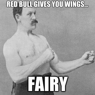 overly manly man