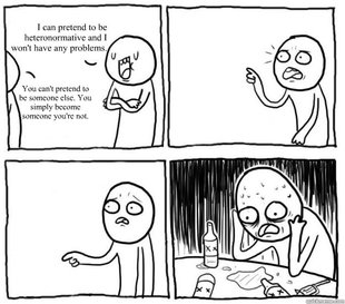 Overconfident Alcoholic Depression Guy