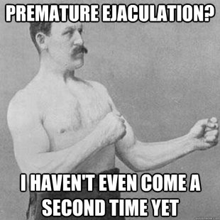overly manly man