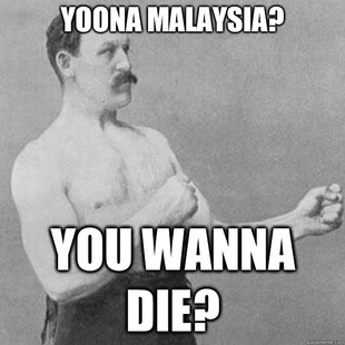 overly manly man