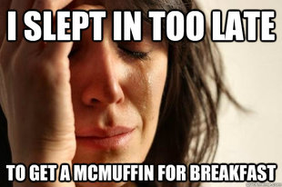 First World Problems