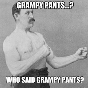 overly manly man