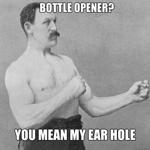 overly manly man
