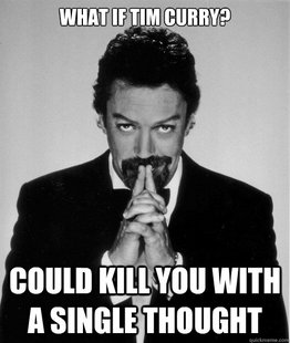 Tim Curry judge of a man