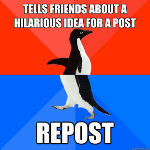 Socially Awesome Awkward Penguin