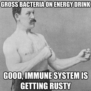 overly manly man