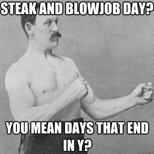 overly manly man