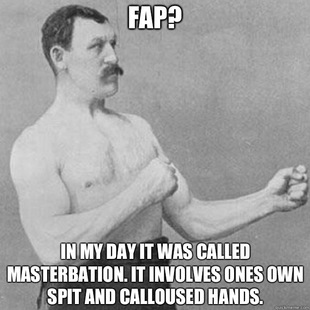overly manly man