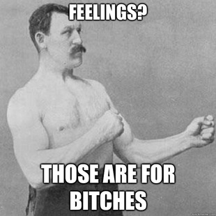 overly manly man