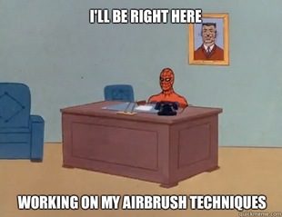masturbating spiderman