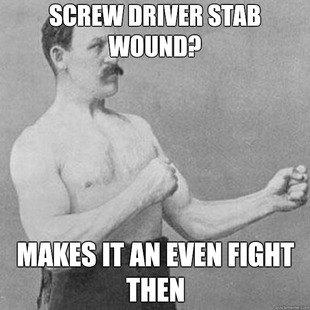 overly manly man