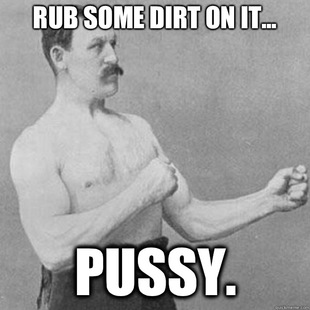overly manly man