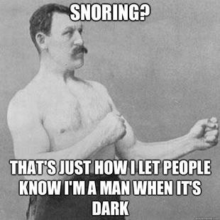 overly manly man