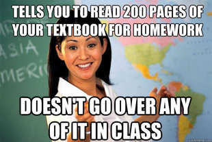 Unhelpful High School Teacher
