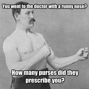 overly manly man