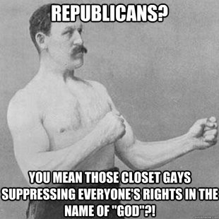 overly manly man